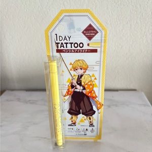 Demon slayer Zinzetsu eyeliner pencil in orange brown
